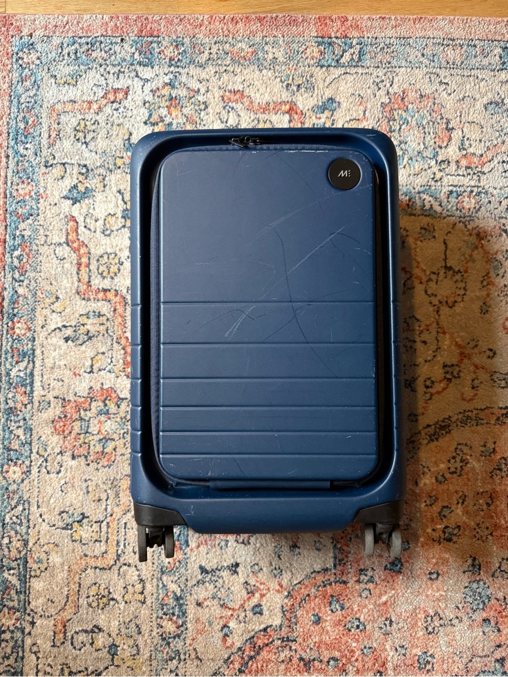Monos carry-on pro in ocean blue